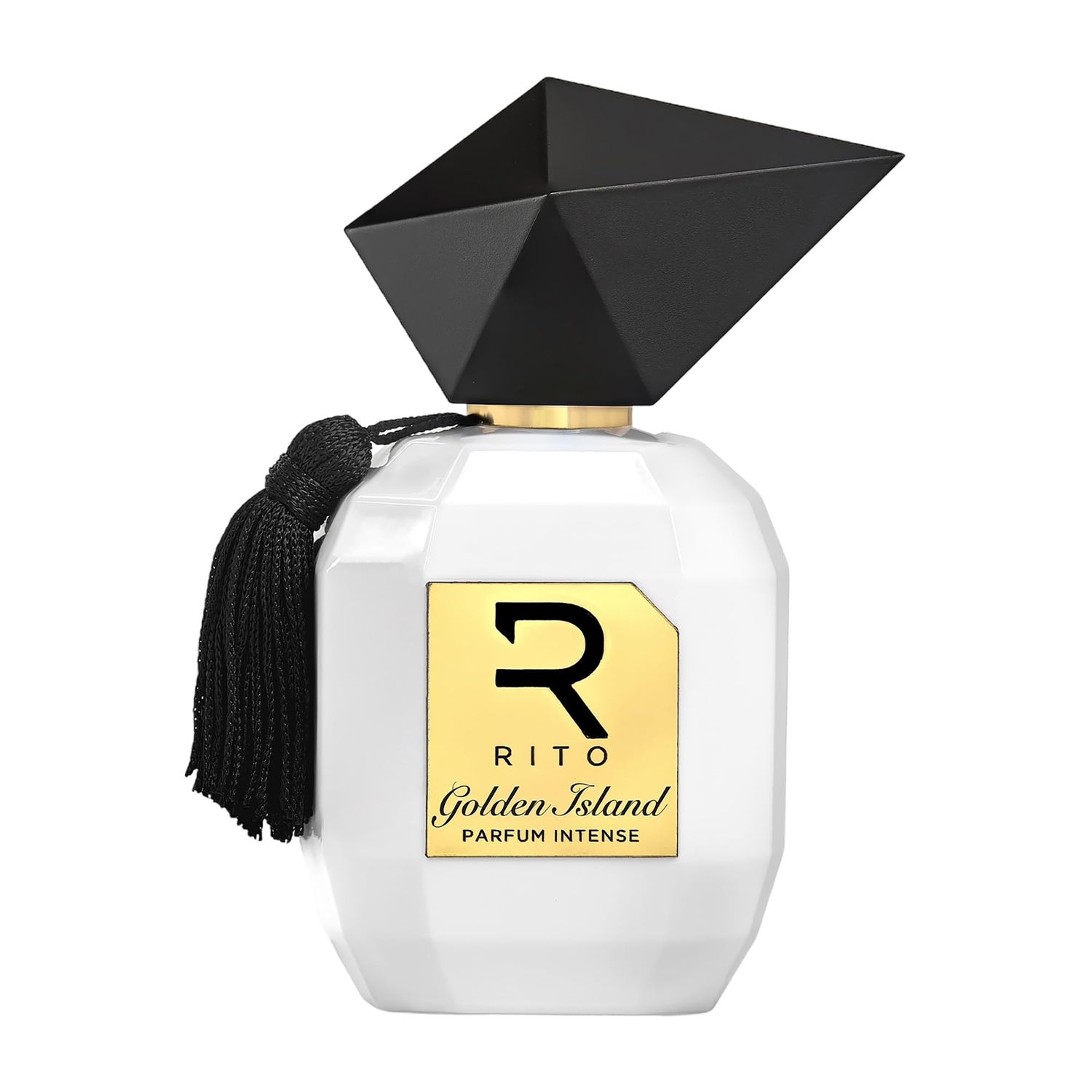 RITO Golden Island - Unisex Floral Fruity Fragrance - Bergamot and Vanilla Perfume for Women - Daily Wear Cologne for Men - Made in Italy - 3.38 oz