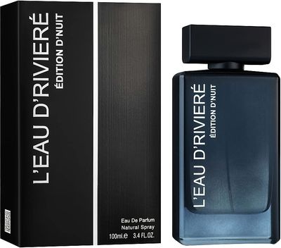 Fragrance World - Leau D Riviere Pour Homme Edp 100ml Perfumes For Men | Delicately Fragranced Perfume Exclusive I Luxury Niche Perfume Made in UAE