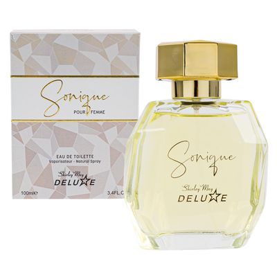 Sonique Pour Femme Amber Floral fragrance for Women (SMD) Eau de Toilette 3.4 Fl Oz.
