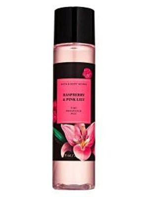 Bath and Body Works RASPBERRY &amp; PINK LILY Fine Fragrance Mist 8 Fluid Ounce, 2020 Limited Edition