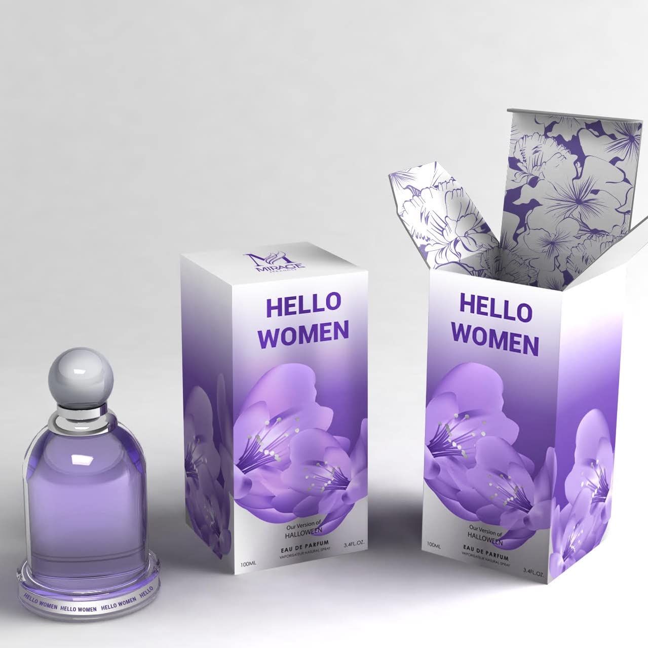 MCH Beauty Hello Women 3.4 Oz EDP Womens Perfume inspired by Halloween perfume By Jesus Del Pozo