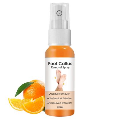 Foot Callus Removal Spray, Foot Peeling Spray, Foot Spray for Dry Cracked Feet, Foot Exfoliating Spray Remove Dead Skin from Feet, Foot Softener Hydrating Nourish, Improve Rough Heels