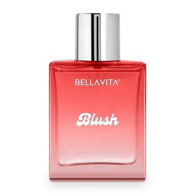 BELLAVITA Luxury Blush Perfume for Women 100ml | Notes of Red Fruits, Moss, Vanilla and Sandalwood | Long Lasting Perfume for Woman | Premium BlushMusky, Fruity and Woody Fragrance for Women