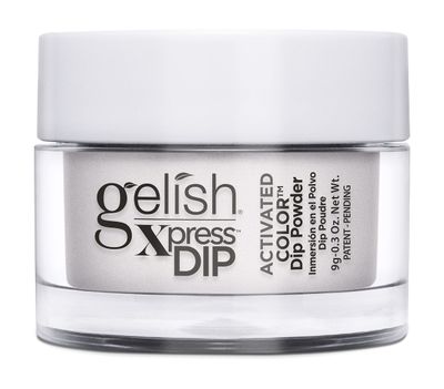 Gelish Xpress Powder Dip Collection (Clear As Day) White Nail Dip Powder, Vibrant Color, Professional Quality, High Shine, Chip-Resistant, 0.3 ounce.