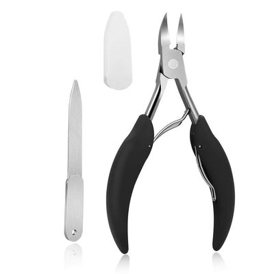 Toenail Clipper is for Thick and ingrown toenails. Its Long-Handled Stainless Steel Scissors and Files Meet The Trimming Needs of Adults and The Elderly with Thick toenails.