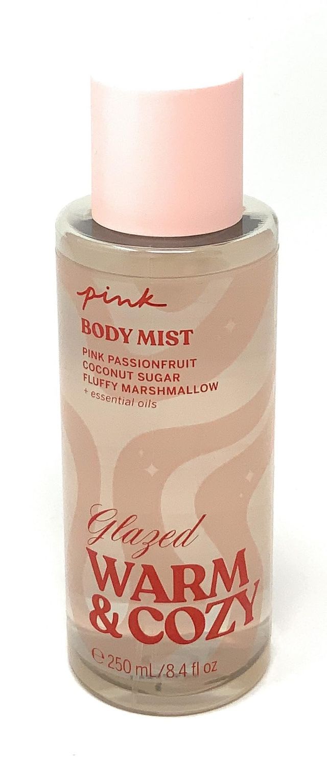 Victorias Secret Pink Glazed Warm &amp; Cozy Body Mist 8.4 fl oz