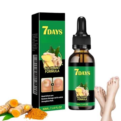 7 Days Ginger Foot Spray, 7 Days Nail Repair, 7 Days Ginger Nail Treatment, Ginger Nail Treatment (1pcs)