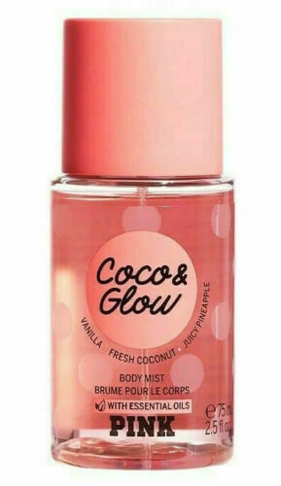 Victorias Secret Pink Scented Mini Body Mist 2.5 fl oz (COCO Glow)