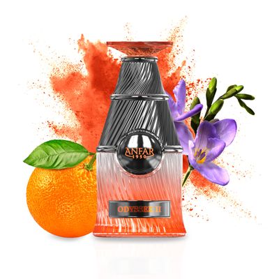 Anfar Odyssee II 1950, Pour Homme Extrait de Parfum, 3.4OZ, Bergamot, Mandarin, Orange, Pink Pepper, For men,100ml
