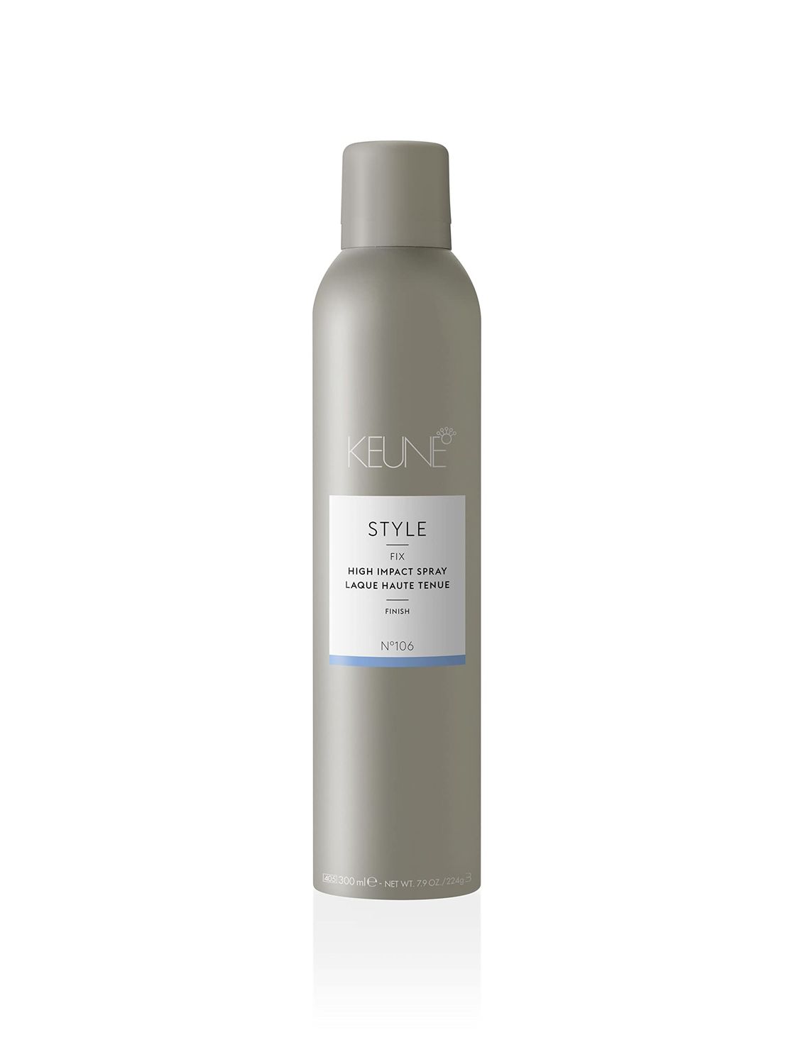 Keune Style High Impact Spray Hairspray for Strong Hold, 24-Hour Hold &amp; Humidity Protection, 9.2 Fl Oz