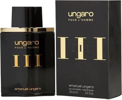 UNGARO POUR LHOMME III by Emanuel Ungaro 3.4 Ounce / 100 ml EDT Men Cologne Spray
