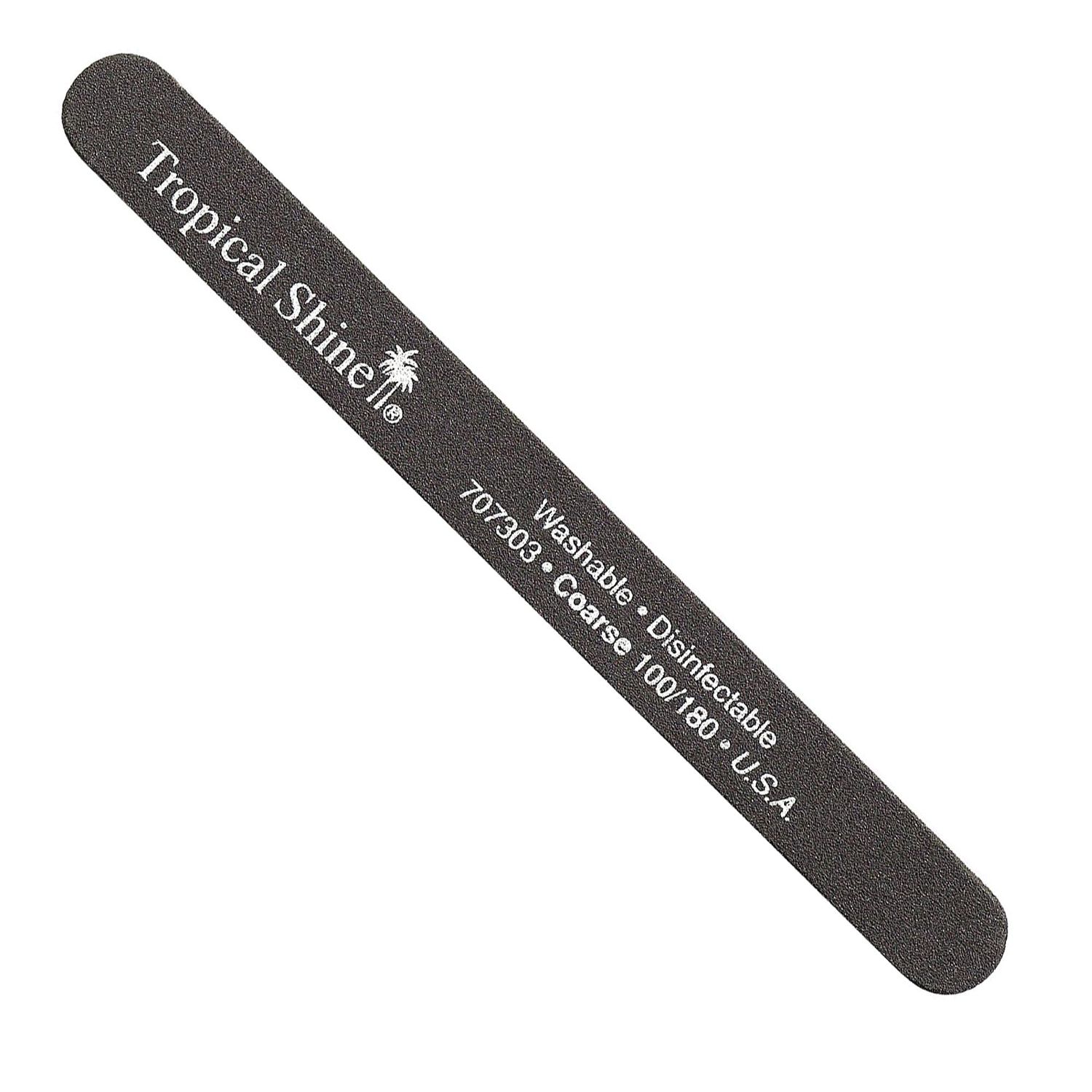 File Coarse-Medium - 100-180 Black by Tropical Shine for Women - 1 Pc File