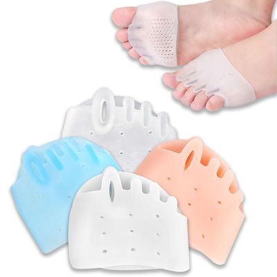 Silicone Toe Separators- 2025 New Toe Separator for Women, Hallux Valgus Relief - Toe Straightener &amp; Spacer for Women &amp; Men (4PCS)