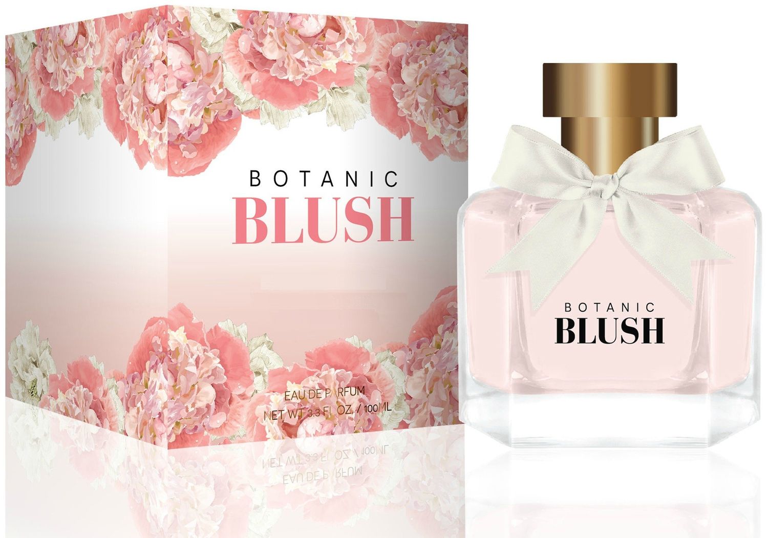 Botanic Blush Eau De Parfum Spray for Women, 3.3 Ounce