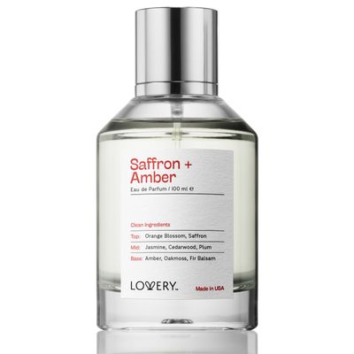 Saffron Amber Perfume for Women &amp; Men, Inspired by B.accarat Rouge 540, Long Lasting Womens Perfumes, Clean Natural Fragrance EDP Spray, 100ml Perfumes for Women, Birthday Gifts for Mom, Made in USA