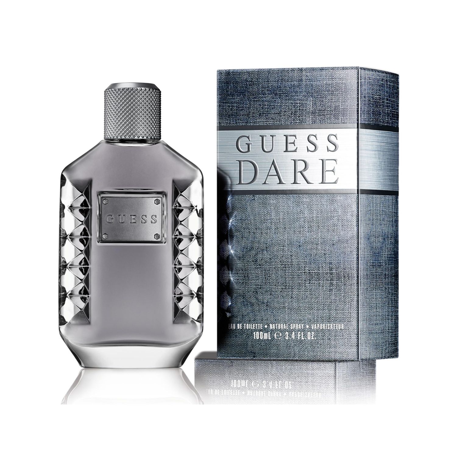 GUESS Dare Eau De Toilette for Men, 3.4 Ounce, NS