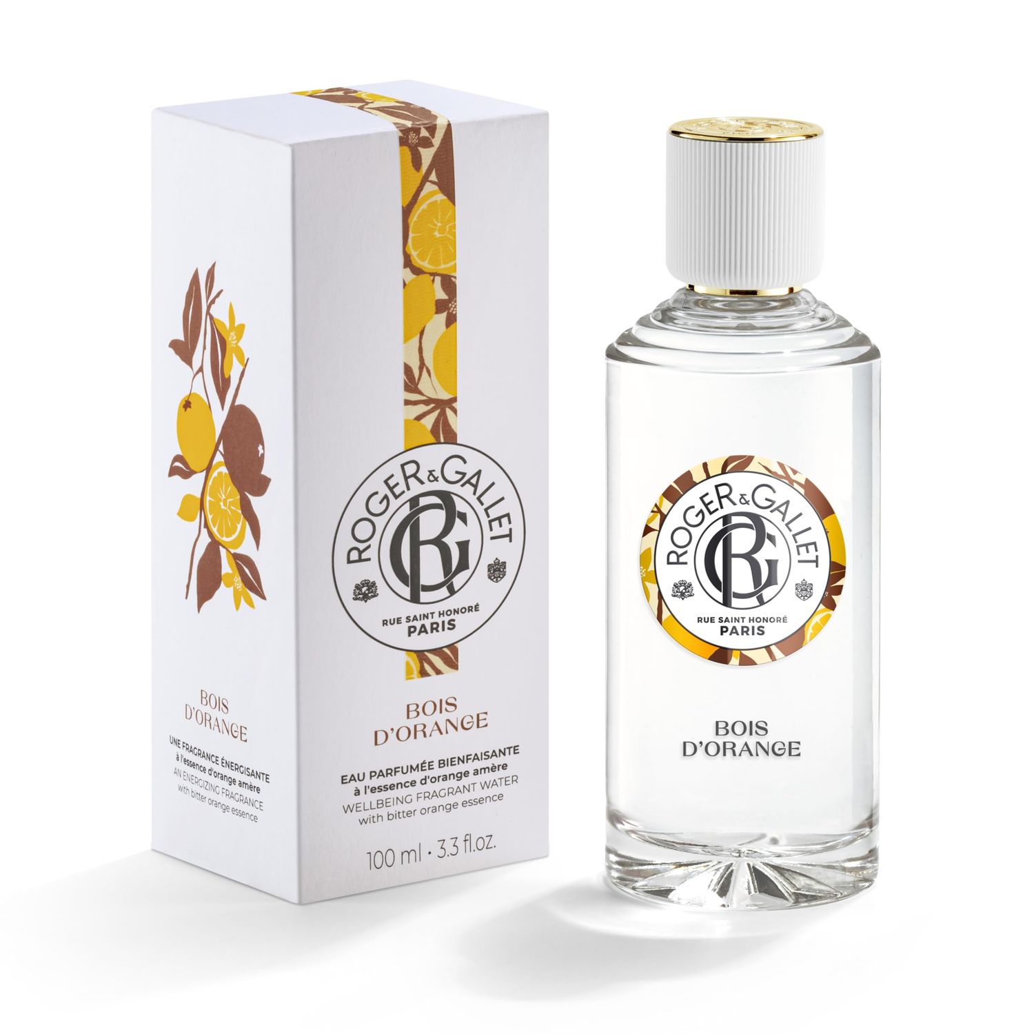 ROGER &amp; GALLET | Fragrant Water Body Spray for Women | Bois dOrange 3.3 Fluid Oz.