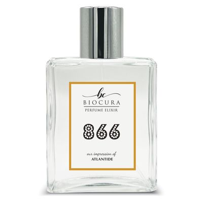 BIOCURA BC Perfume 866 Inspired by Atlantide For Women &amp; Men Fragrance Dupes Eau de Parfum Bottle 3.4 Fl Oz/100ml