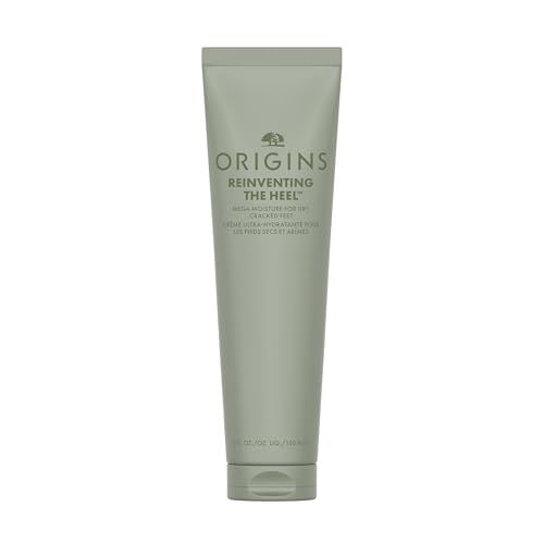 Origins Reinventing the Heel Foot Cream for Dry, Cracked Feet | Soothes Dry Skin | With Shea Butter, Jojoba Oil &amp; Salicylic Acid, 5 Fl Oz