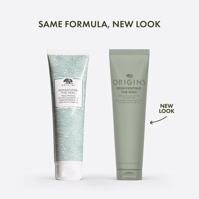 Origins Reinventing the Heel Foot Cream for Dry, Cracked Feet | Soothes Dry Skin | With Shea Butter, Jojoba Oil &amp; Salicylic Acid, 5 Fl Oz