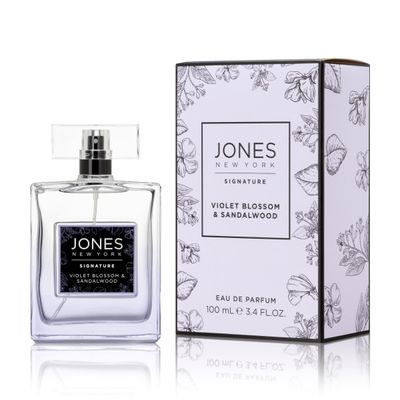 Jones New York Violet Blossom &amp; Sandalwood Eau de Parfum 3.4 fl oz / 100mL