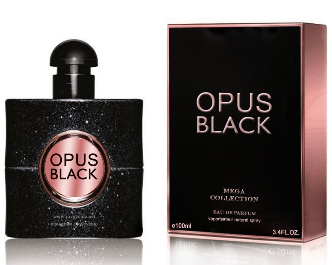 Ard al Zaafaran Mega Collection Opus Black Eau De Parfum Spray, 3.4 Ounce (Unisex)