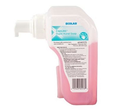 Ecolab Endure-50 Bacti Foam Soap 6040575, 750 milliliters - Case of 6