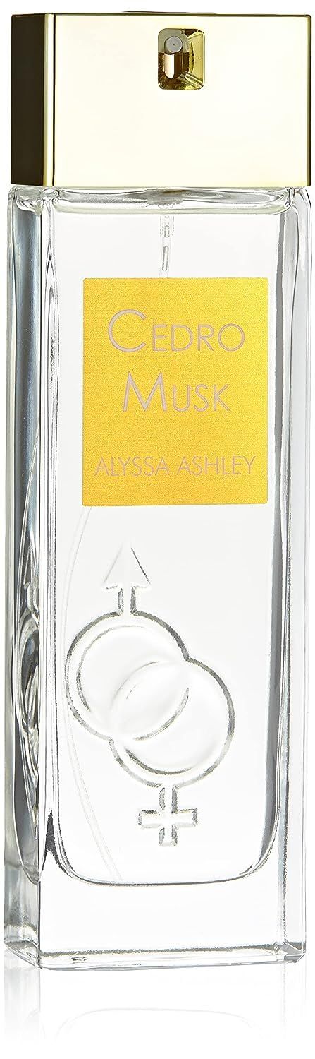 Alyssa Ashley Cedro Musk - Perfume for Women and Cologne for Men with Sparking Notes of Cedar - Long Lasting Mens Cologne - 3.4 oz EDP Spray