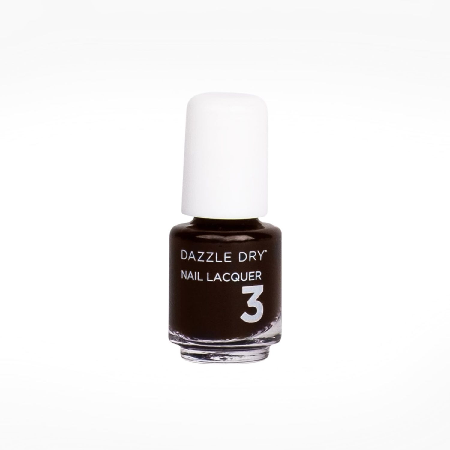 Dazzle Dry Nail Mini Lacquer (Step 3) - Forbidden Passion - A sexy near-black raisin purple. Full coverage cream. (0.17 fl oz / 5 Manicures)