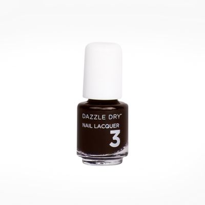 Dazzle Dry Nail Mini Lacquer (Step 3) - Forbidden Passion - A sexy near-black raisin purple. Full coverage cream. (0.17 fl oz / 5 Manicures)