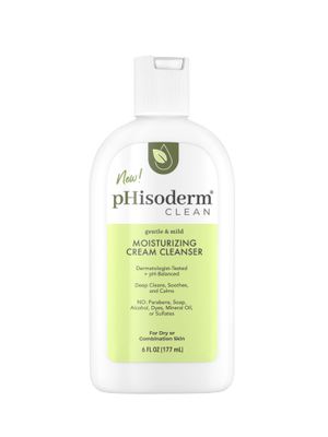 Phisoderm Clean Moisturizing Cream Cleanser - 6 Fl Oz
