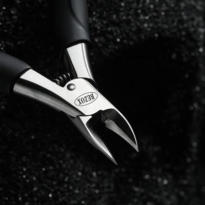 BEZOX Ingrown Toenail Clippers - Precision Thick Toe Nail Clipper for Ingrown and Curly Nails, Comfort Grip Fingernail Clipper, Ergonomic Handle Toenail Scissors for Seniors