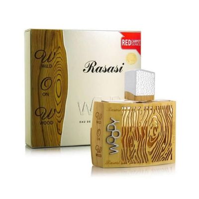 RASASI Woody Eau de Parfum Spray for Men, 2.0 Ounce
