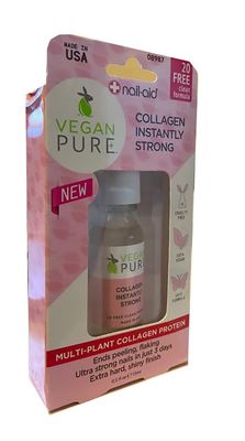 VEGAN PURE - COLLAGEN INSTANTLY STRONG, Clear