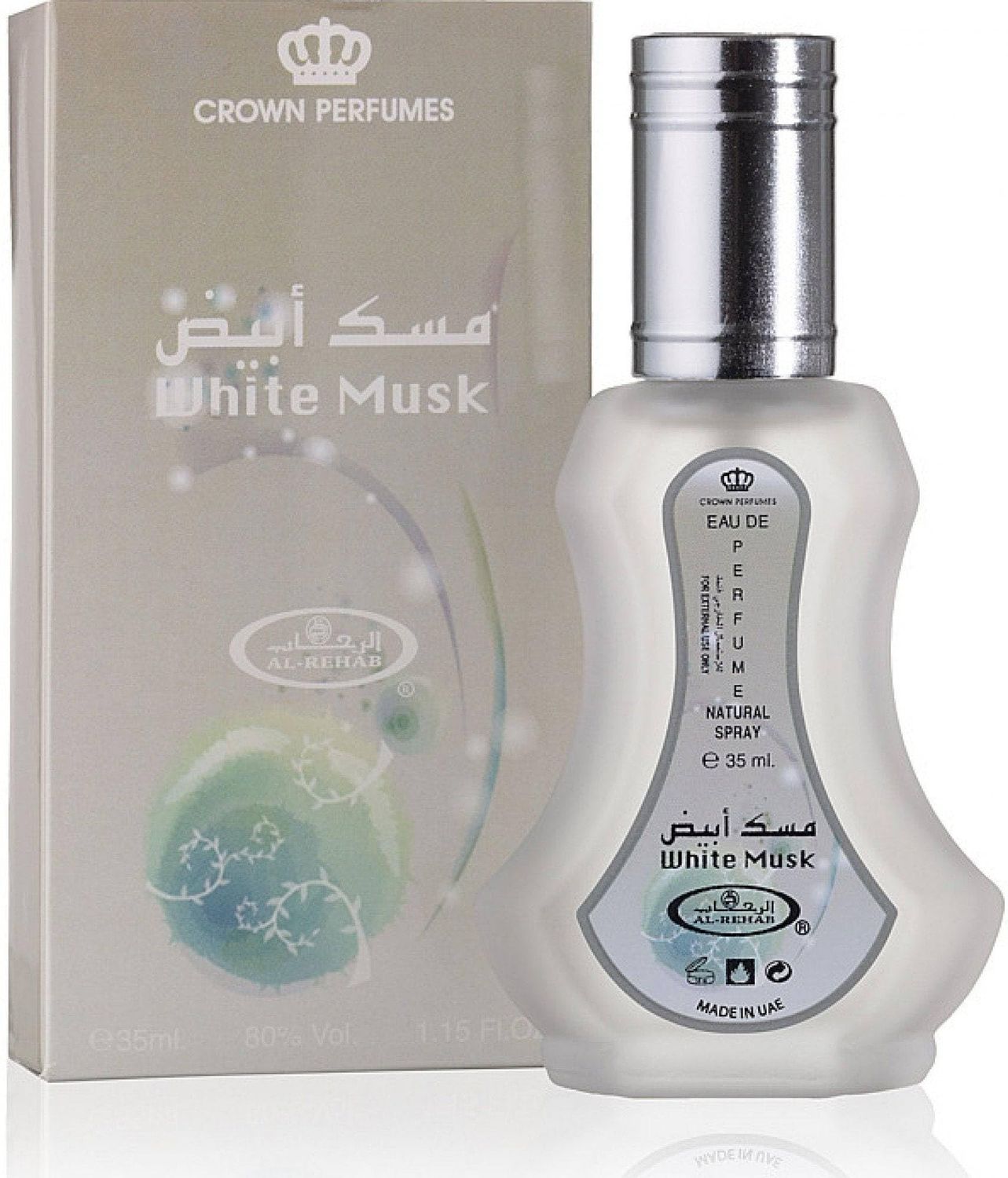 Al-Rehab White Musk Eau De Natural Perfume Spray- 35 ml