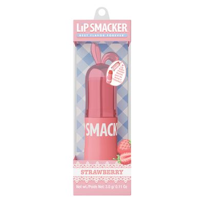 Lip Smacker Bunny Lip Balm, Moisturizing &amp; Hydrating Lip Care, Fun &amp; Collectible Easter Gift for Kids &amp; Lip Balm Lovers - Strawberry
