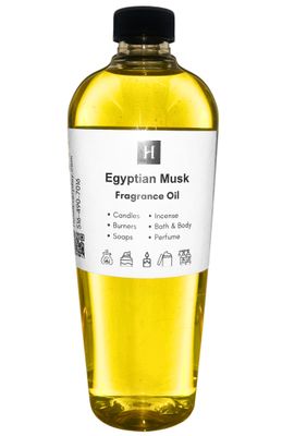 HalalEveryDay Egyptian Musk Perfume Body Oil Luxurious Fragrance for All-Day Elegance Skin Soothing Gentle Long-Lasting Aerosol Free All NaturalScent 8oz Bottle