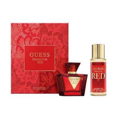 GUESS Seductive Red Women/Femme Eau de Toilette 2 Piece Gift Set - Perfume Spray 2.5 Fl. Oz. &amp; Fragrance Mist 4.2 Fl. Oz.