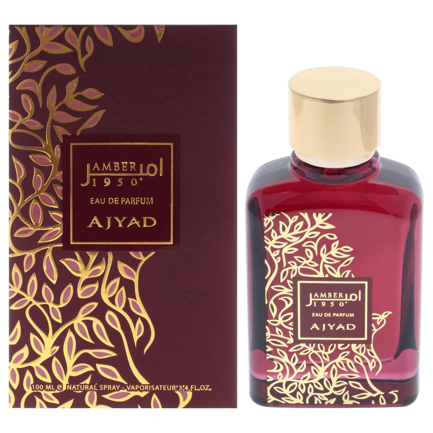 Ajyad Amber for Women - 3.4 oz EDP Spray
