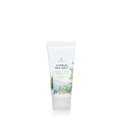 Thymes Hard-Working Hand Cream - Hand Moisturizer with Shea Butter, Sunflower Seed Oil &amp; Pro-vitamin B5 - Hand Cream for Women &amp; Men - Hand Cream Travel Size - Skin Care (Cyprus Sea Salt, 2.5 fl oz)