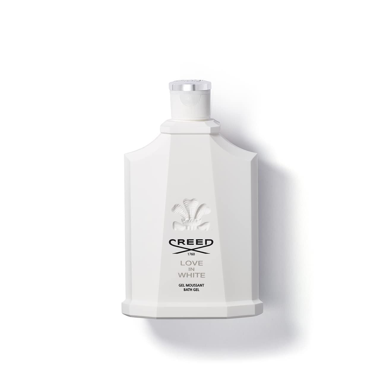 Creed Love in White Bath &amp; Shower Gel, Womens Luxury Body Wash, Floral Fresh, Crisp &amp; Green Fragrance, 200ML / 6.8 Fl Oz