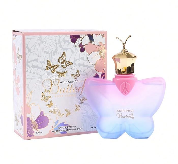 Mirage Diamond Collection Adrianna Butterfly Eau De Parfum Spray for Womens, 100 ml