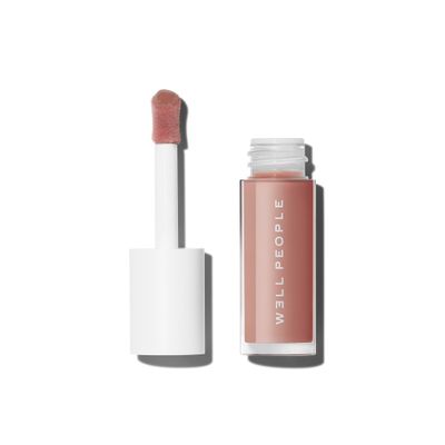 Well People Lush Lip Tinted Oil, Moisturizing Lip Oil For Nourishing &amp; Conditioning Lips, Adds Sheer Color, Vegan &amp; Cruelty-free, Soft Peony