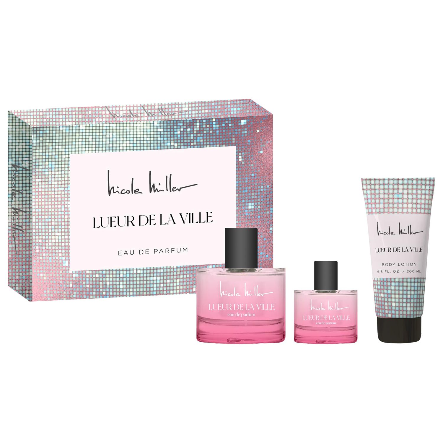 Nicole Miller Lueur De La Ville Eau de Parfum 3 Piece Gift Set