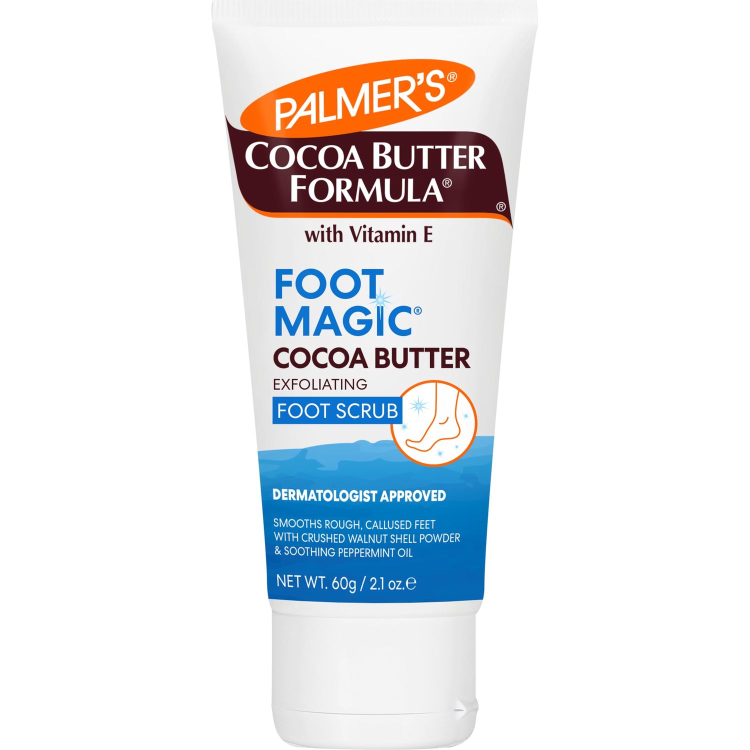 Palmers Cocoa Butter Formula Foot Magic Scrub, 2.1 Ounce