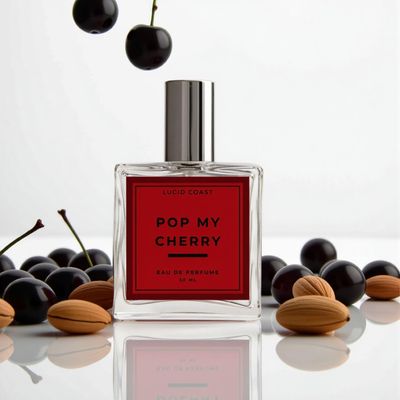 Lucid Coast Pop My Cherry- Eau De Parfum Inspired by T F.ords Lost Ch.erry, Long-Lasting Perfume For Women &amp; Men, Paraben Free, Vegan, Clean Ingredients, Unisex | Inspired by T. F.ords Lost Ch.erry