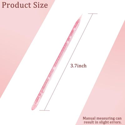 100PCS Disposable cuticle sticks for nails, Double Sided Cuticle Pusher, Cuticle Manicure and Pedicure Stick for Fingernail Cleaning