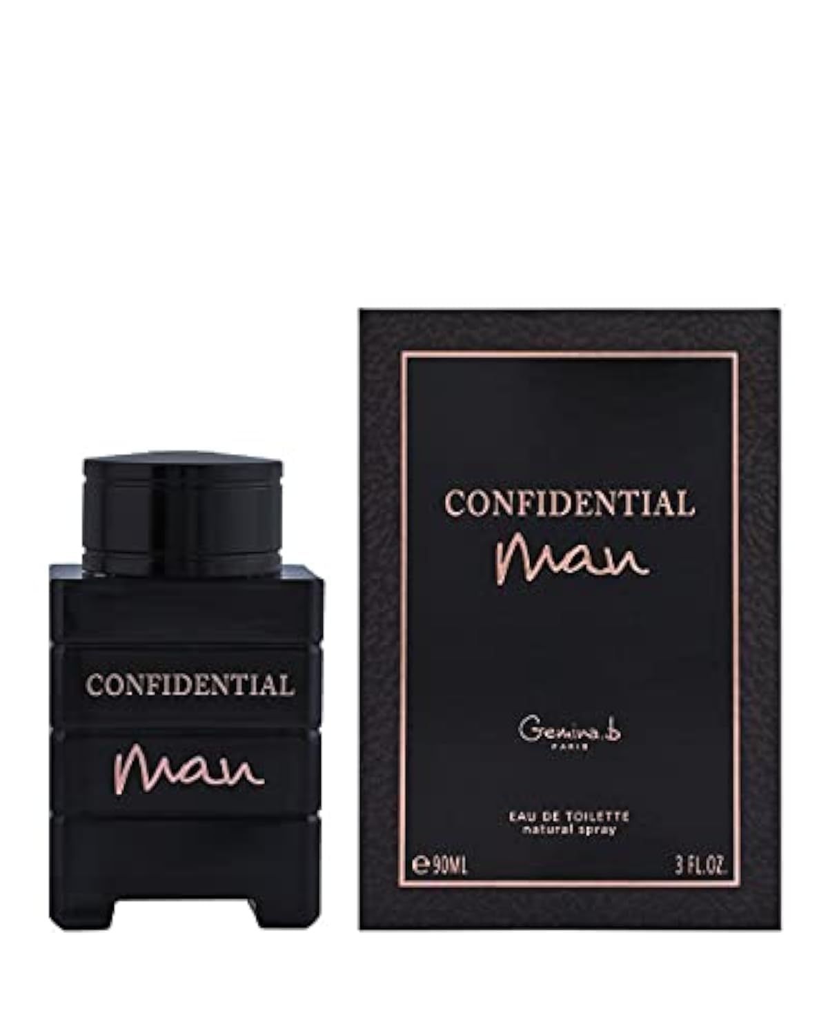 Confindential man By Gemina .b edt 3.4 oz