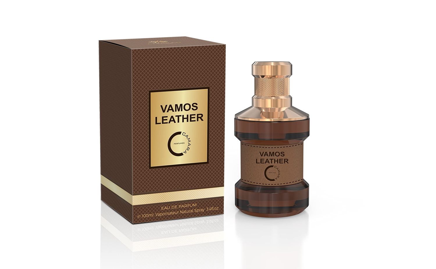 Camara Vamos Leather Eau De Parfum For (Men) 100ml