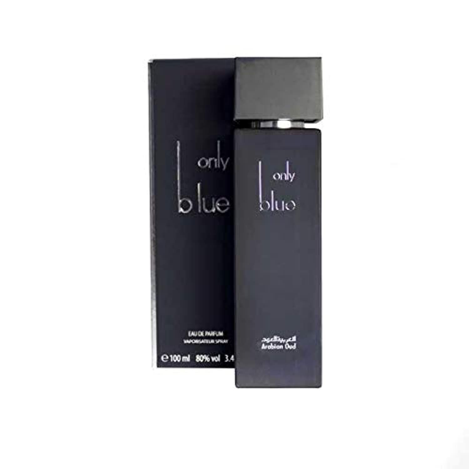 Arabian Oud ONLY BLUE 100 ml | Eau de Parfum Unisex | Pineapple, Patchouli, Sandalwood, Olibanum | Woody and Aromatic Scent.